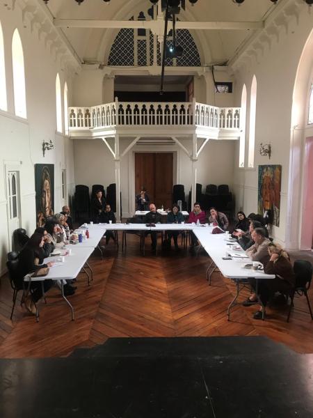 Reunión de la Mesa de Trabajo de Monumentos Públicos. Archivo CNCR. Reunión de la Mesa de Trabajo de Monumentos Públicos. Archivo CNCR.