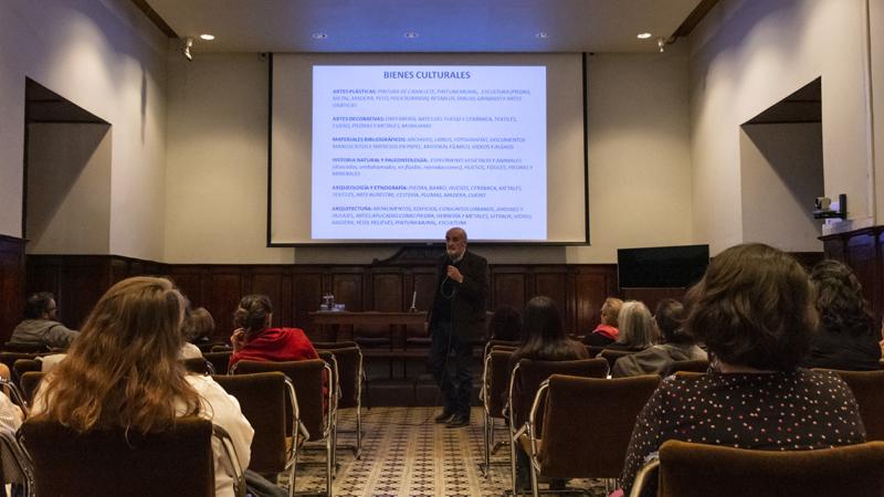 Seminario "La formación de conservadores-restauradores en Chile" (Archivo CNCR,2018)