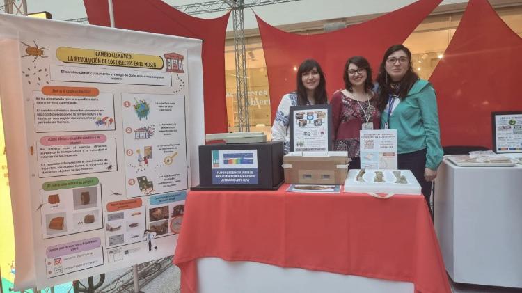 Estand del FECI 2022 ““¡Cambio climático!, la revolución de los insectos en los museos” 