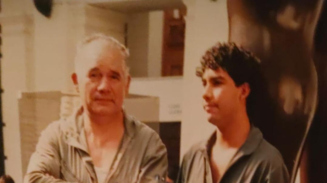 Maestro Oliva en el MNBA (Archivo MNBA).