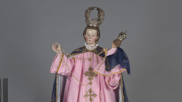 Imagen final de la  Virgen del Rosario