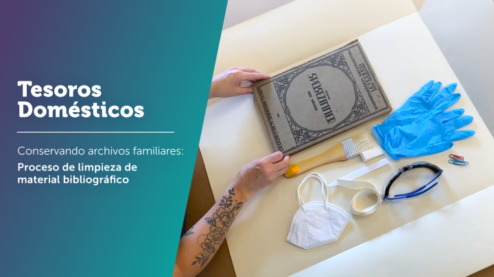 "Proceso de limpieza material bibliográfico"