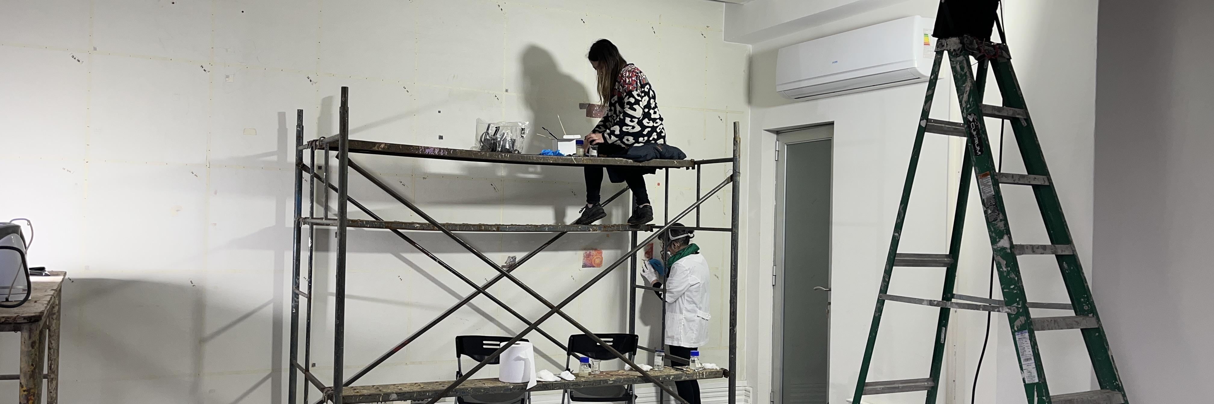 Recuperación del Mural "Principio y Fin"