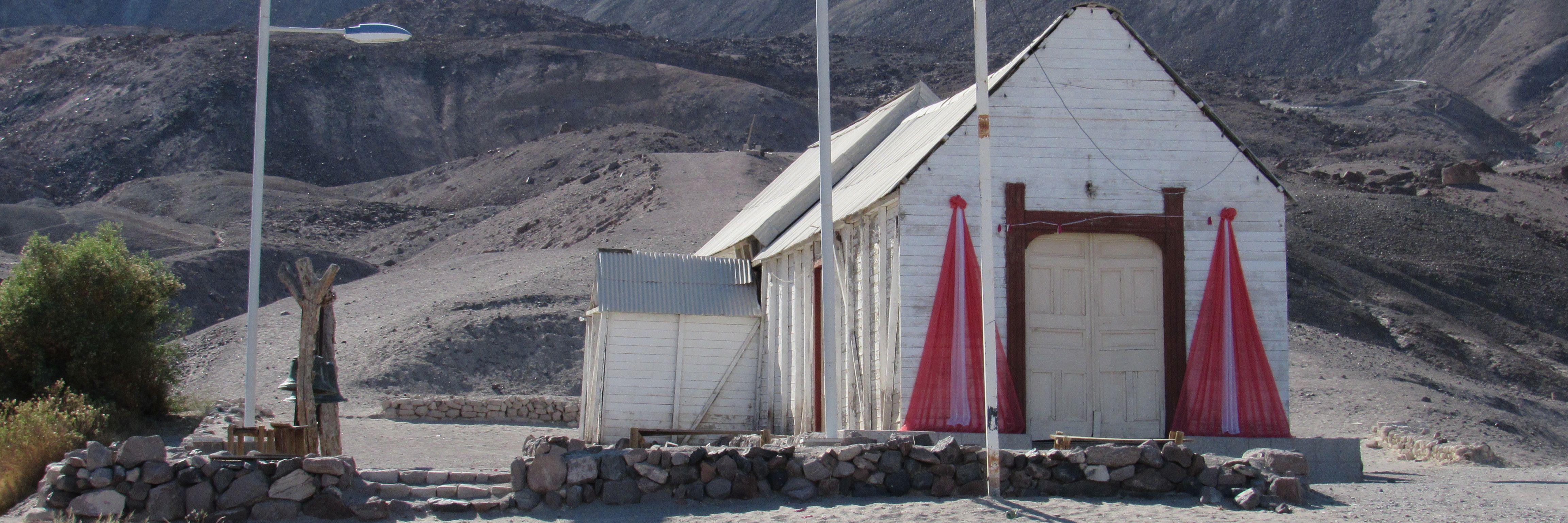 Iglesia de Miñi Miñe (Pérez, M., 2021. Archivo CNCR).