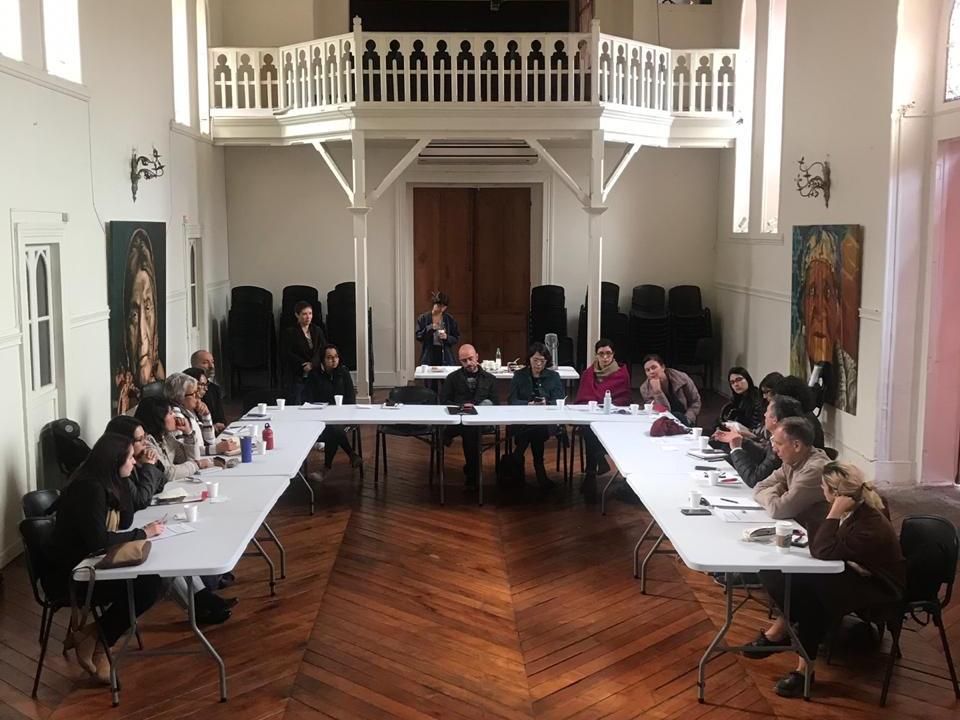 Reunión de la Mesa de Trabajo de Monumentos Públicos. Archivo CNCR.