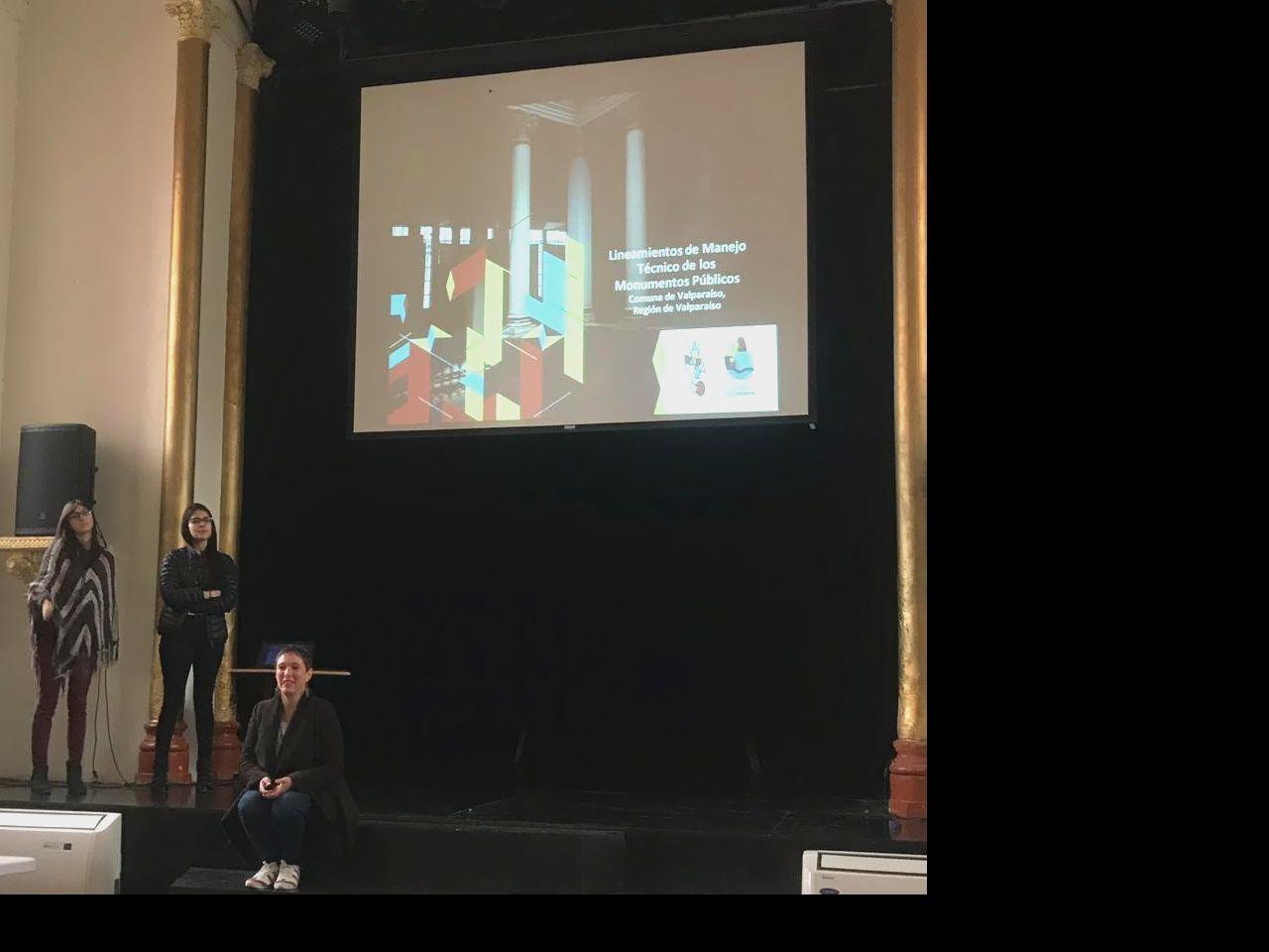 Presentación del equipo de Dirección de Cultura y Patrimonio de Valparaíso. Archivo CNCR.