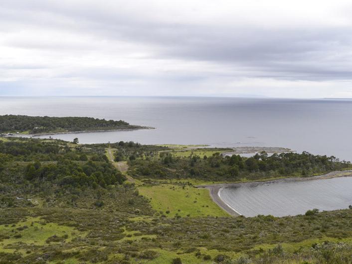 Vista de Puerto del Hambre.