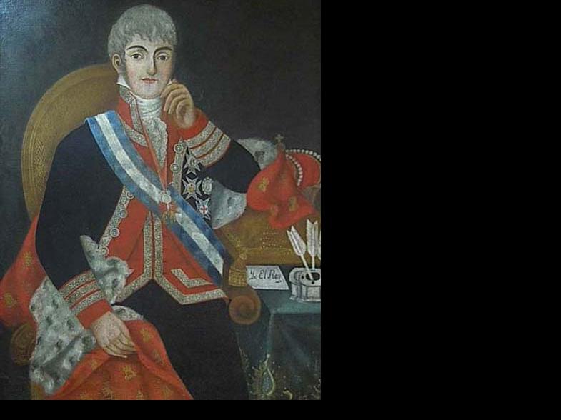 Retrato de Fernando VII, Rey de España.