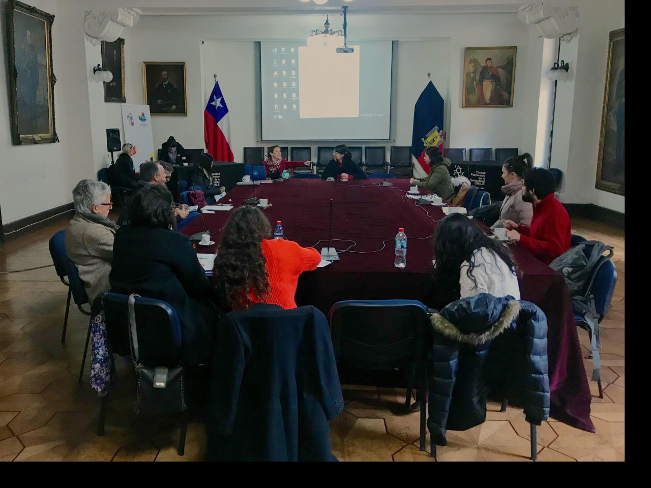 Reunión de la Mesa de Trabajo de Monumentos Públicos.