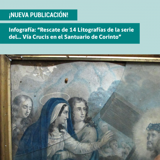 Rescate de 14 Litografías de la serie del... Vía Crucis en el Santuario de Corinto