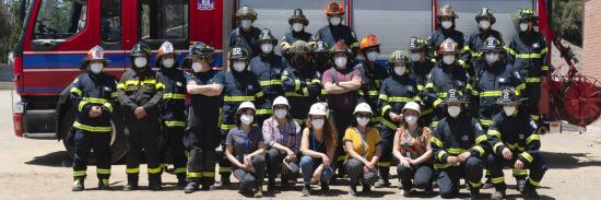 Participantes curso Bomberos 2021