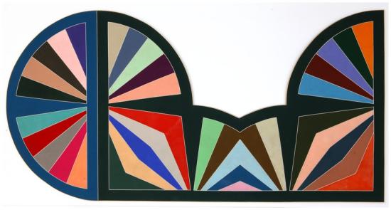 Frank Stella, Isfahan III (1968).