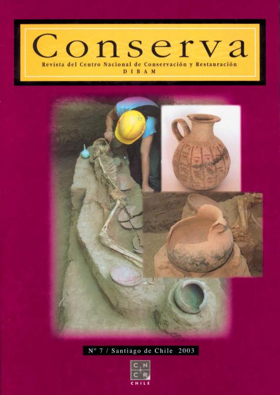 portada revista Conserva 2003 portada revista Conserva 7
