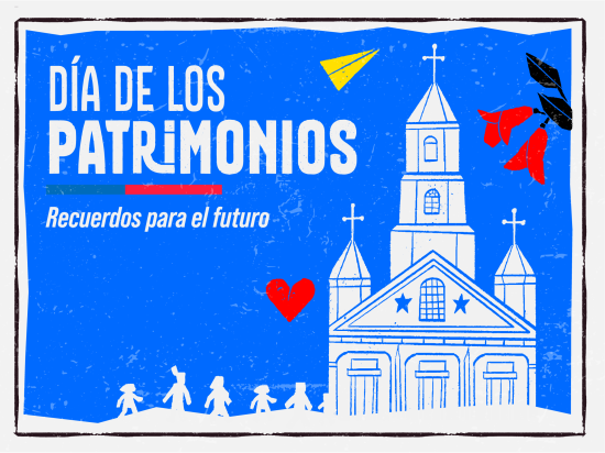 Afiche Día de los Patrimonios 2023