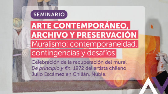 Detalle afiche Seminario de Arte Contemporáneo 2023