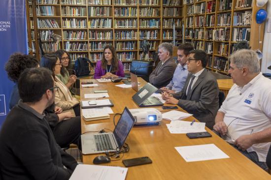 Reunión de inicio de Misión Cepal (Quiroz, M. 2025. Archivo CNCR).