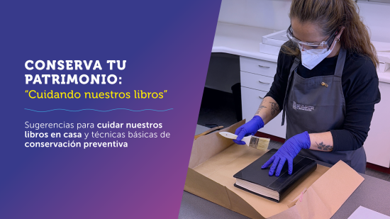 Portada "Cuidando nuestros libros"