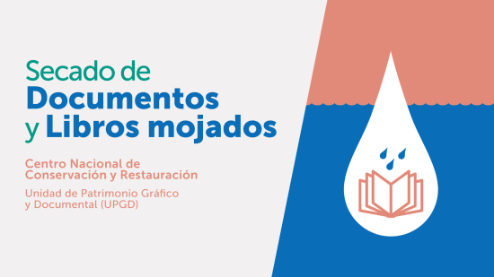 portada Secado de documentos y libros mojados