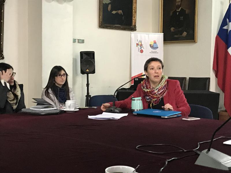 Bienvenida por parte de María José Larrondo. Bienvenida por parte de María José Larrondo.