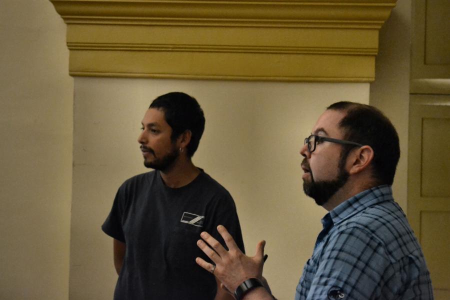 Presentación del trabajo realizado en terreno por los grupos capacitados.