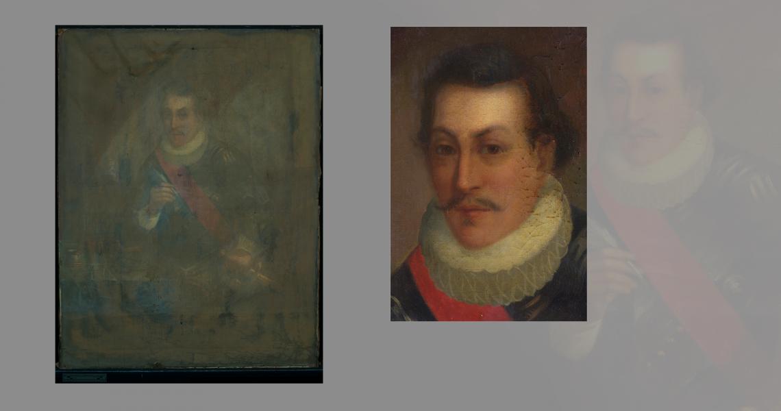 Retrato de Gobernador García Hurtado de Mendoza, MHN.