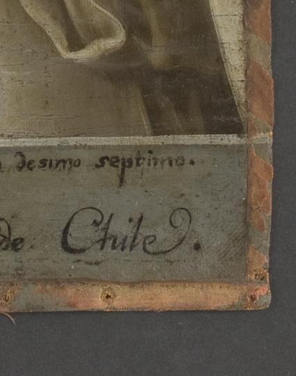 Detalle de cinta de seda Detalle de cinta de seda