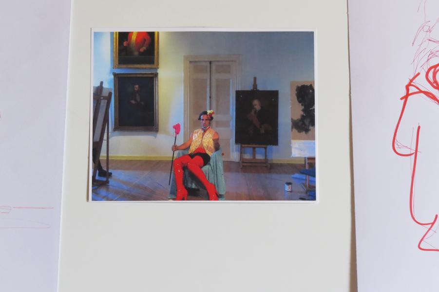 Proyecto &quot;Retrato travesti&quot;. (Ossa, C. 2016)