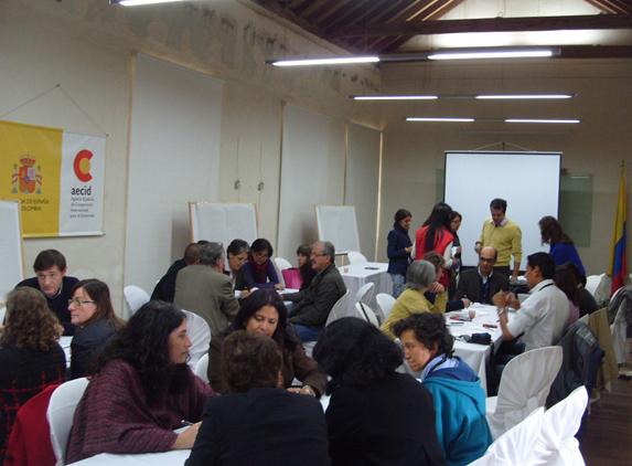 Participantes en el taller. Benavente, A.  Archivo CNCR2012