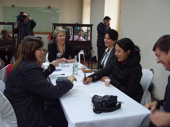 Participantes del Seminario. Benavente, A. 2012. Archivo CNCR