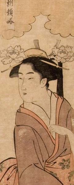 Dos mujeres en el balcón (detalle)