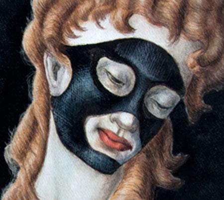 Detalle de Dibujo Surrealista 3 de Haroldo Donoso