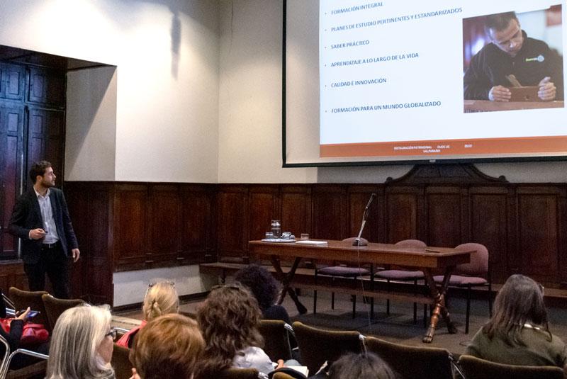 Diego Rodríguez S., director de la carrera Técnico en Restauración Patrimonial