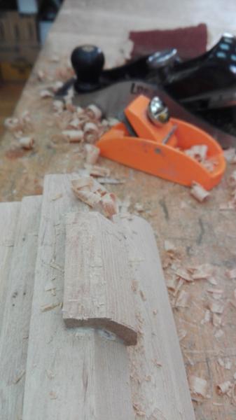 Fabricación de moldura y reintegración de faltante