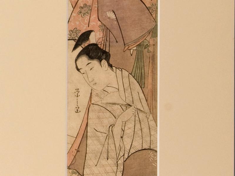 Dos mujeres en el balcón (detalle)