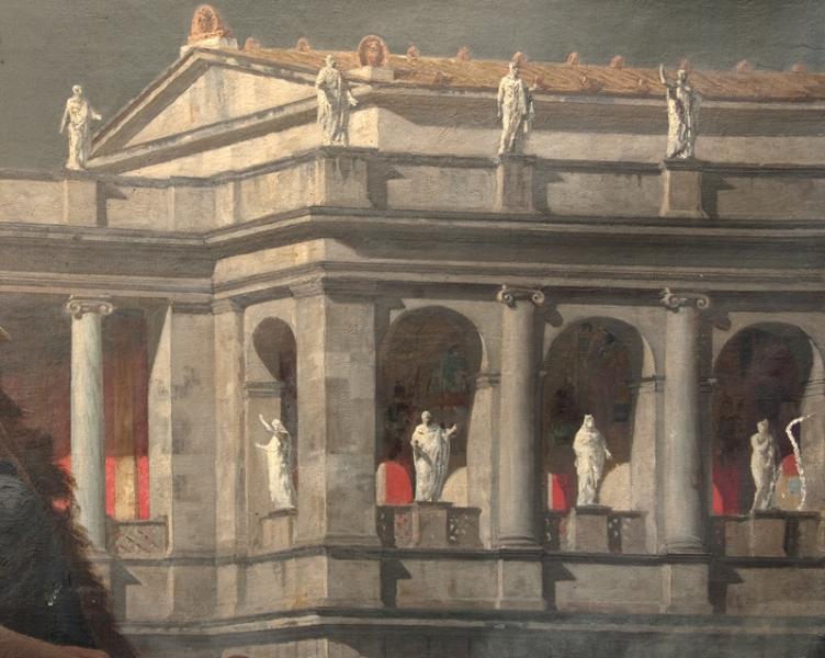 Los funerales de César: análisis iconográfico Los funerales de César: análisis iconográfico