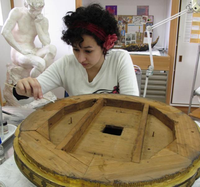 Limpieza de la base circular