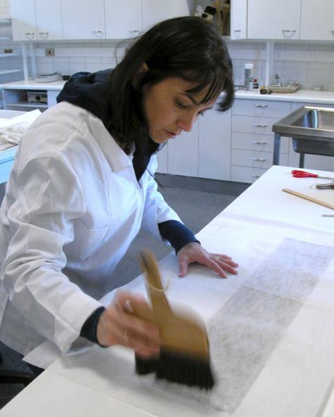 Intervención: laminación segundo soporte