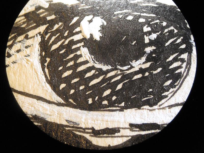 Detalle de La Race Blanche de René Magritte