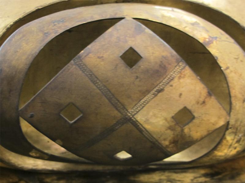 Limpieza de la base circular, detalle