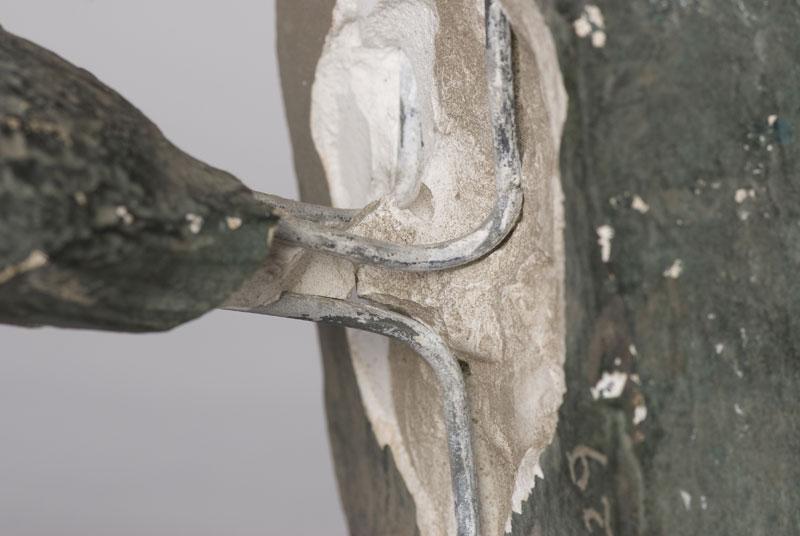 Detalle deterioro de estructura interna